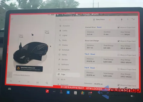 2023 Tesla Model 3 Rear-Wheel Drive z USA, uszkodzony, nr VIN 5YJ3E1EAXPF678417